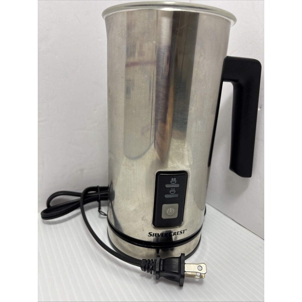 Silvercrest Electric Milk Frother with‎ hot warm & cold function.